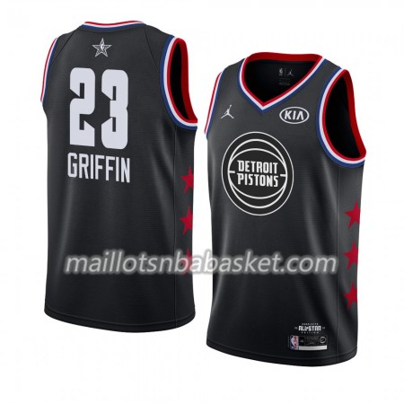 Maillot Homme Detroit Pistons Blake Griffin 23 2019 All-Star Jordan Brand Noir Swingman